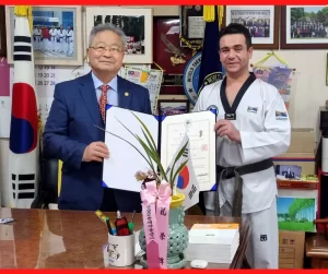 Mestres brasileiros de Taekwondo viajam para a Coreia para cursos, exames de graduação e participação no World Taekwondo Hanmadang 2023.