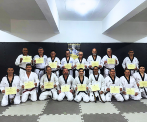 Workshop de Taekwondo Self-Defense é realizado na Acadepol-SE com participação de estados do Nordeste e Sudeste