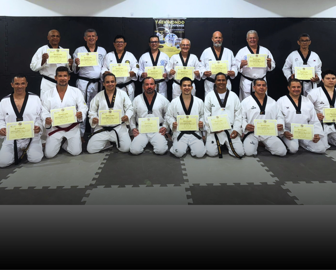 Workshop de Taekwondo Self-Defense é realizado na Acadepol-SE com participação de estados do Nordeste e Sudeste